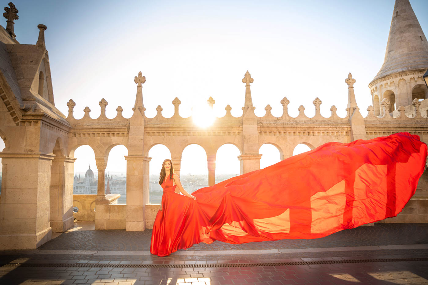 Flying Dress Photographer 2026 Budapest Flying Dress Photographer